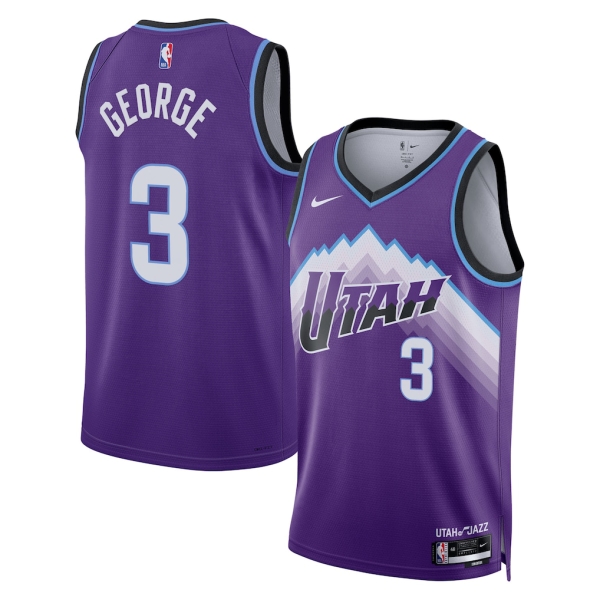 Utah Jazz Trikot Keyonte George Nike 2025-26 Icon Edition Lila Swingman - Herren